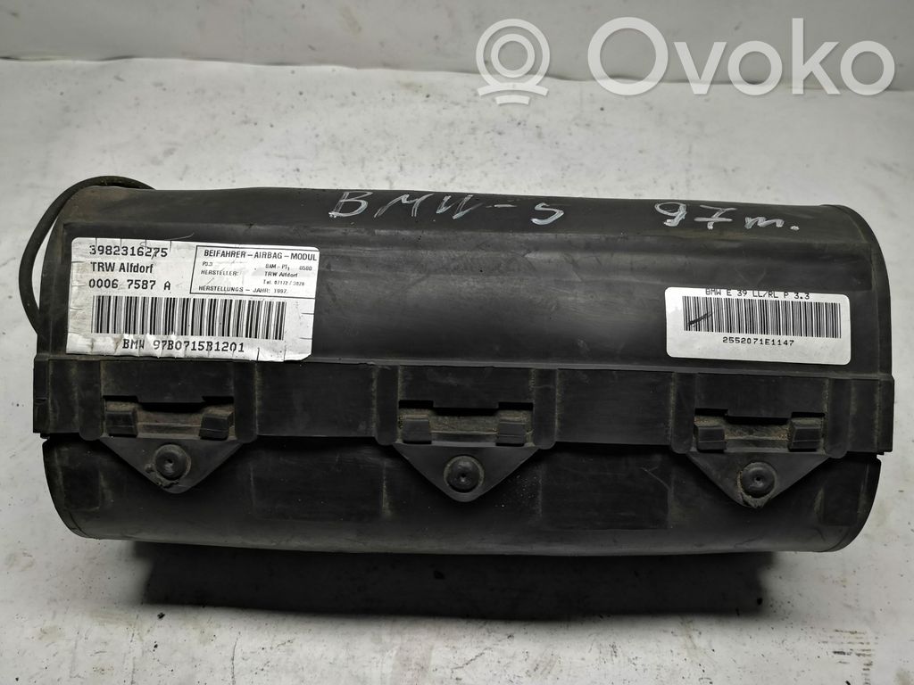 BMW 5 E39 Airbag del pasajero 