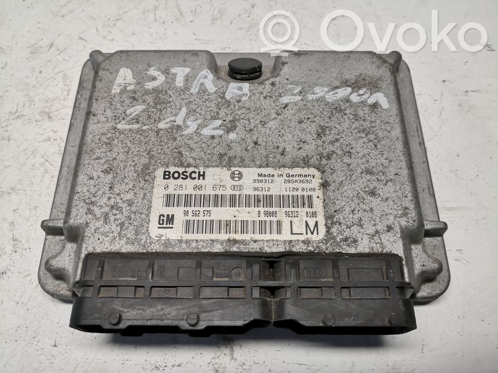Opel Astra G Engine control unit/module 