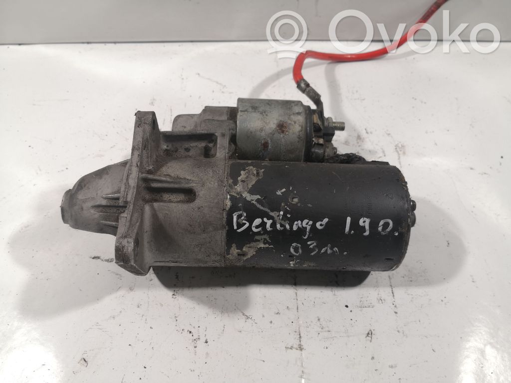 Citroen Berlingo Motor de arranque 