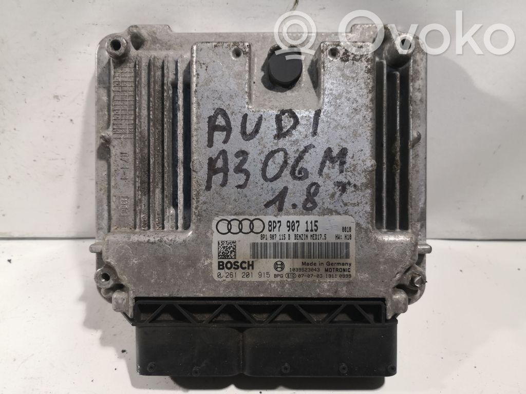 Audi A3 S3 8P Engine control unit/module 