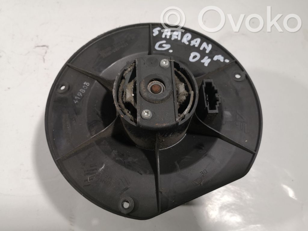 Volkswagen Sharan Pečiuko ventiliatorius/ putikas 