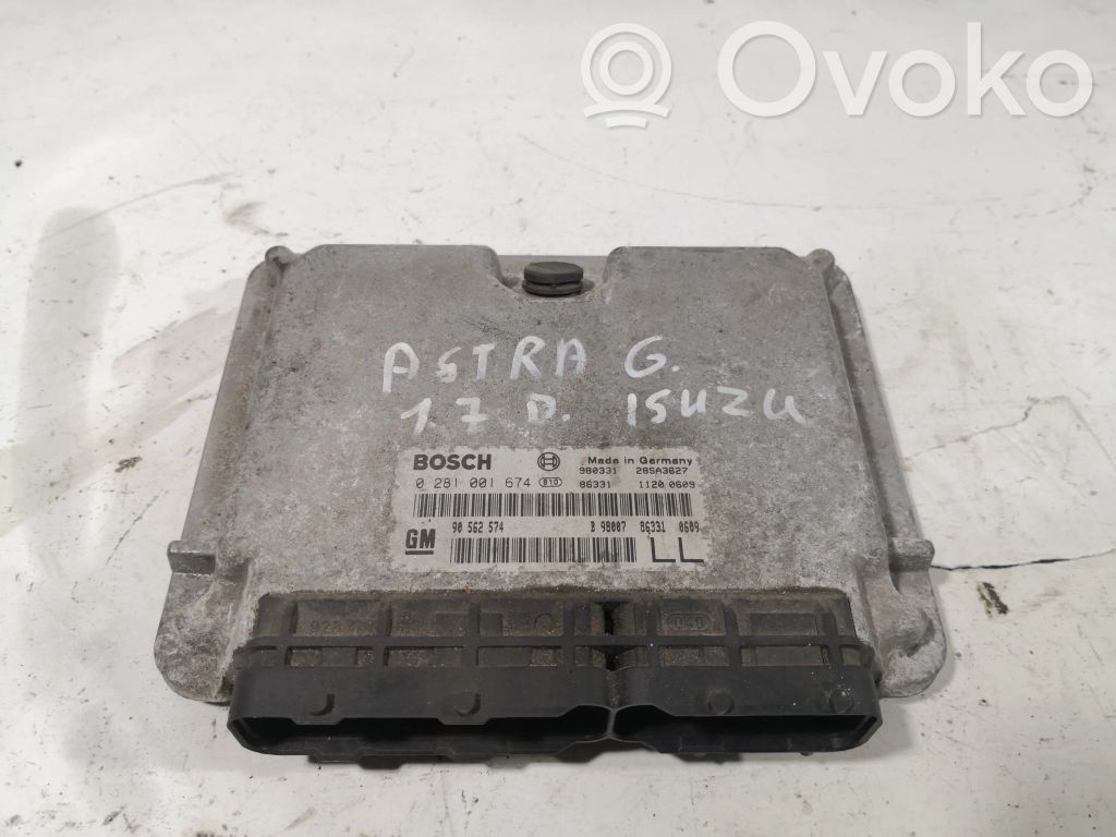 Engine control unit/module   90562574,0281001674
