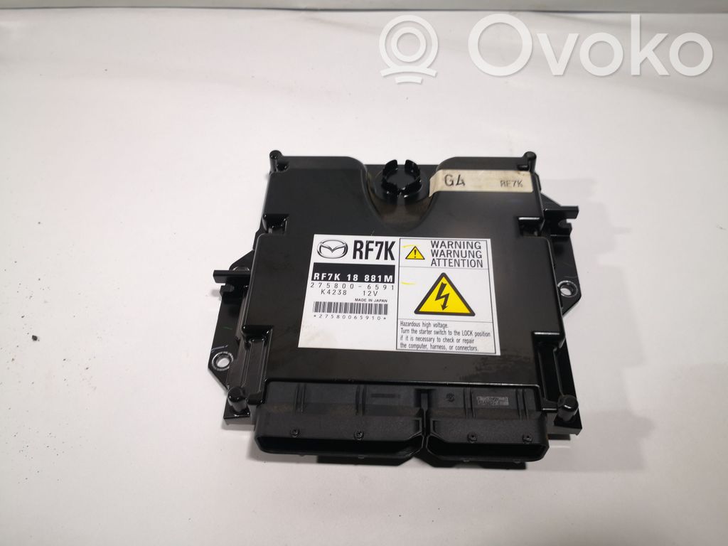 Engine control unit/module   RF7K18881M,2758006591,K4238