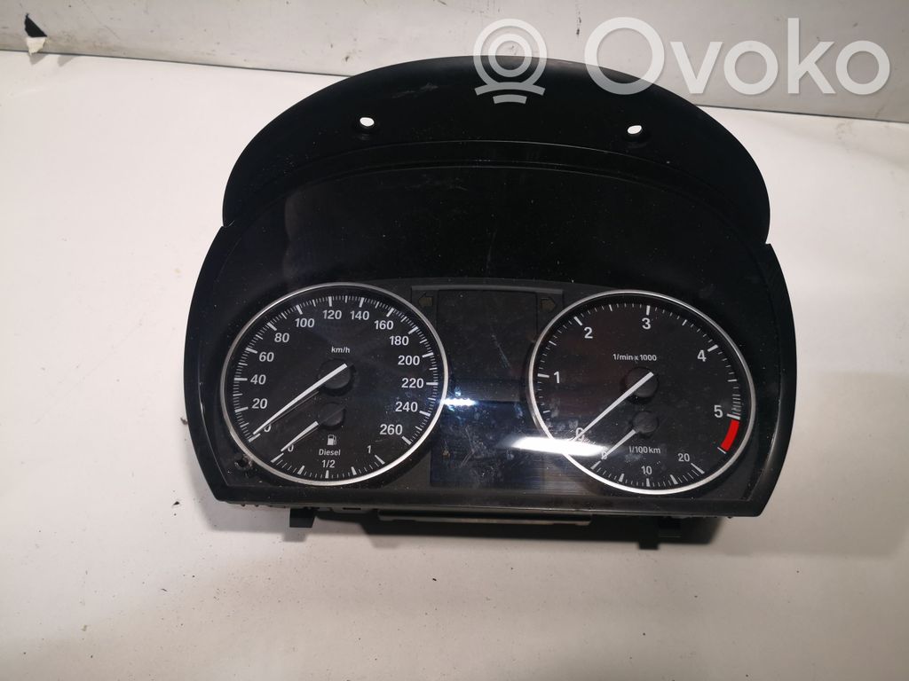 BMW 3 E90 E91 Speedometer (instrument cluster) 