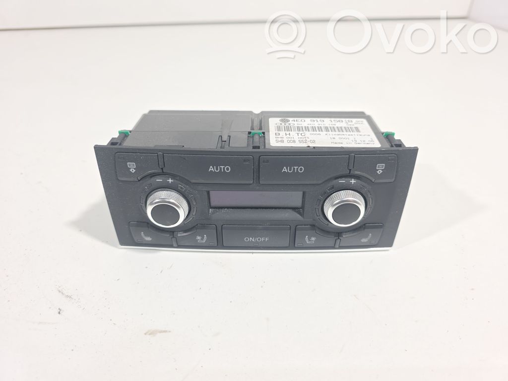Audi A8 S8 D3 4E Climate control unit 