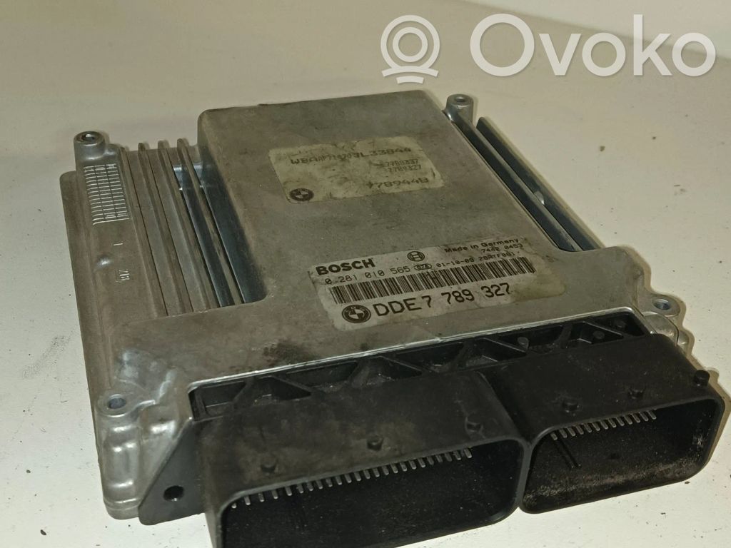 BMW 7 E65 E66 Engine control unit/module 