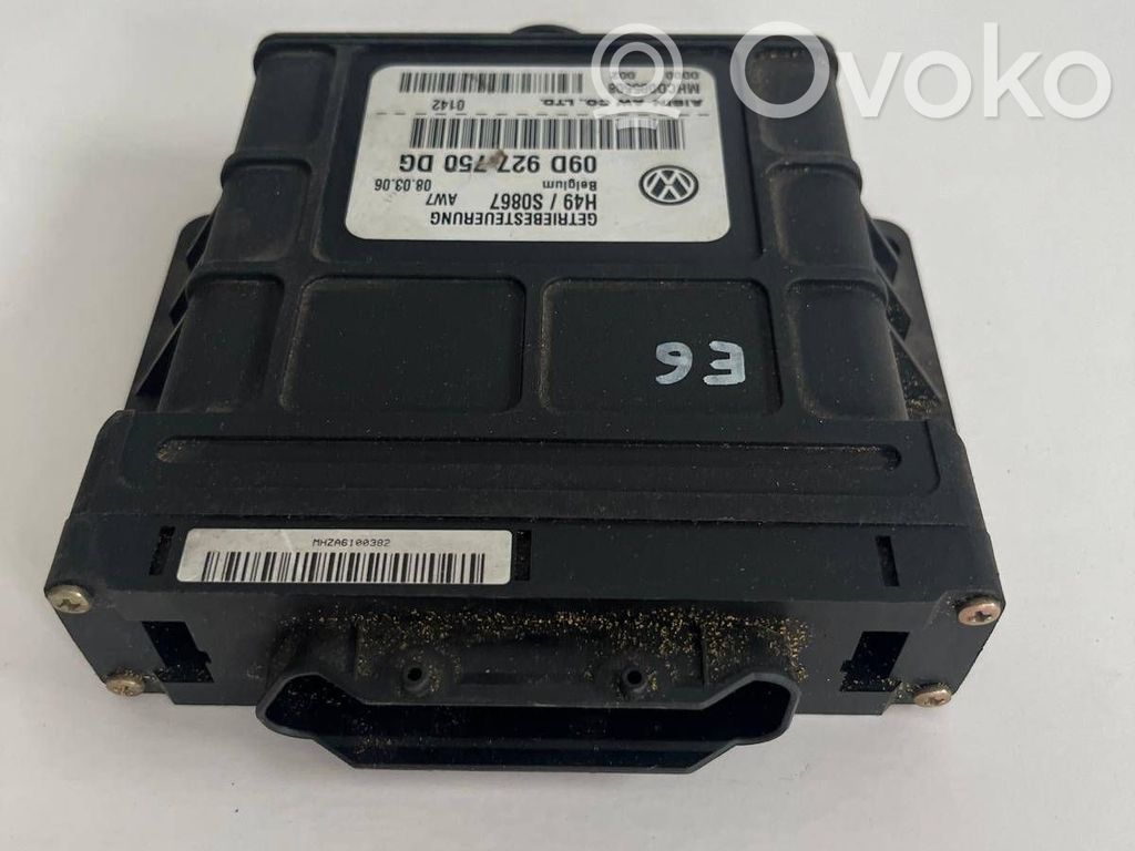 Volkswagen Touareg I Gearbox control unit/module 