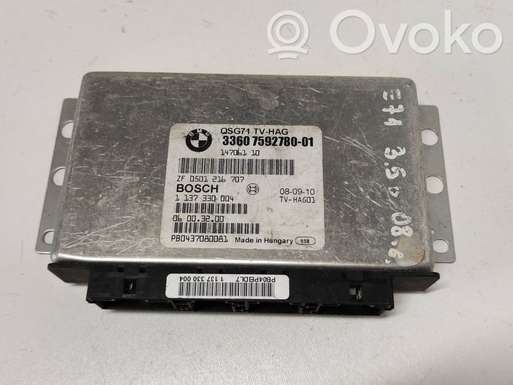 Unité de commande, différentiel boîte de transfert   7592780,0501216707,33607592780