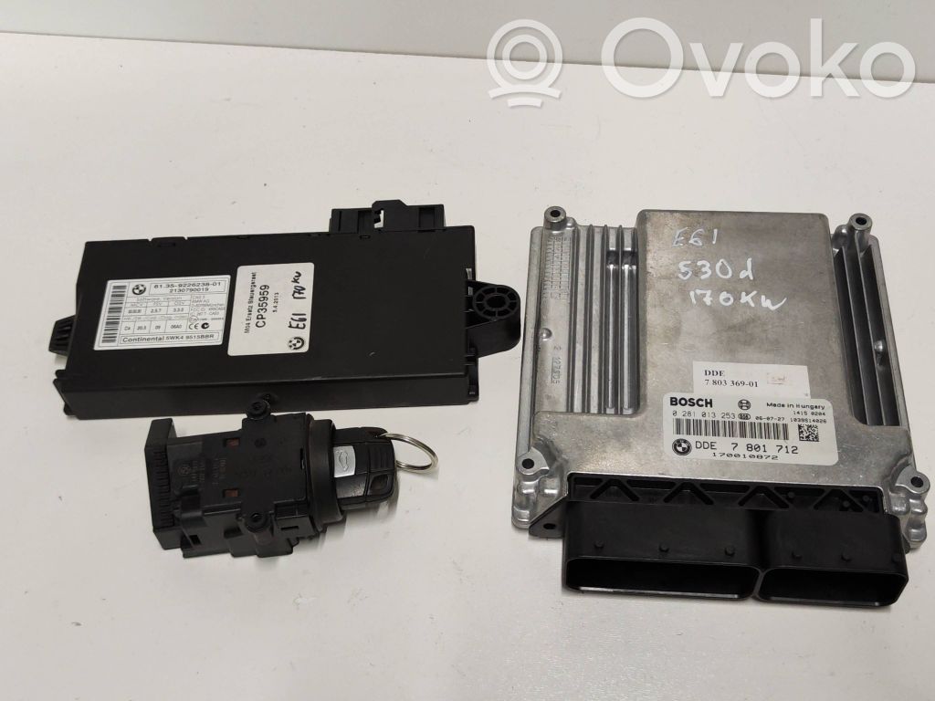 BMW 5 E60 E61 Engine control unit/module 