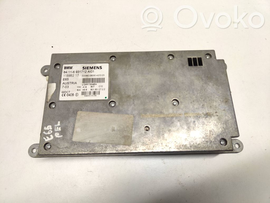 BMW 7 E65 E66 Phone control unit/module 