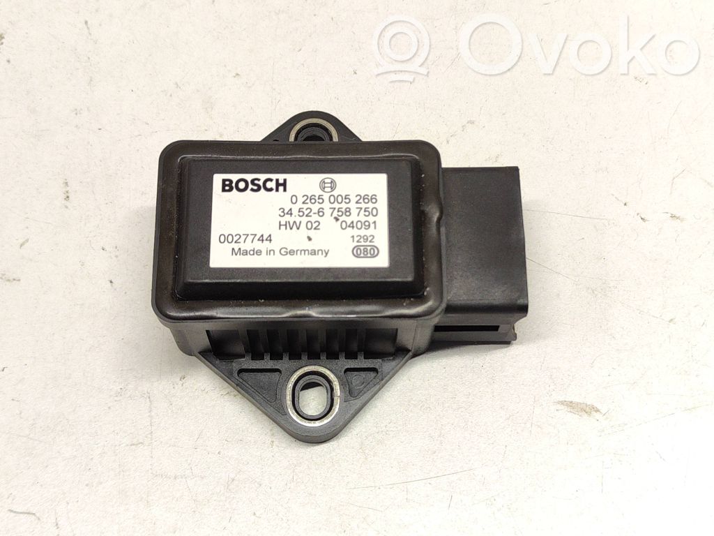 BMW 5 E60 E61 ESP acceleration yaw rate sensor 