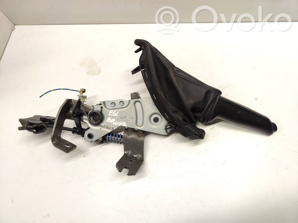 BMW 5 E60 E61 Leva del freno a mano/freno di stazionamento 