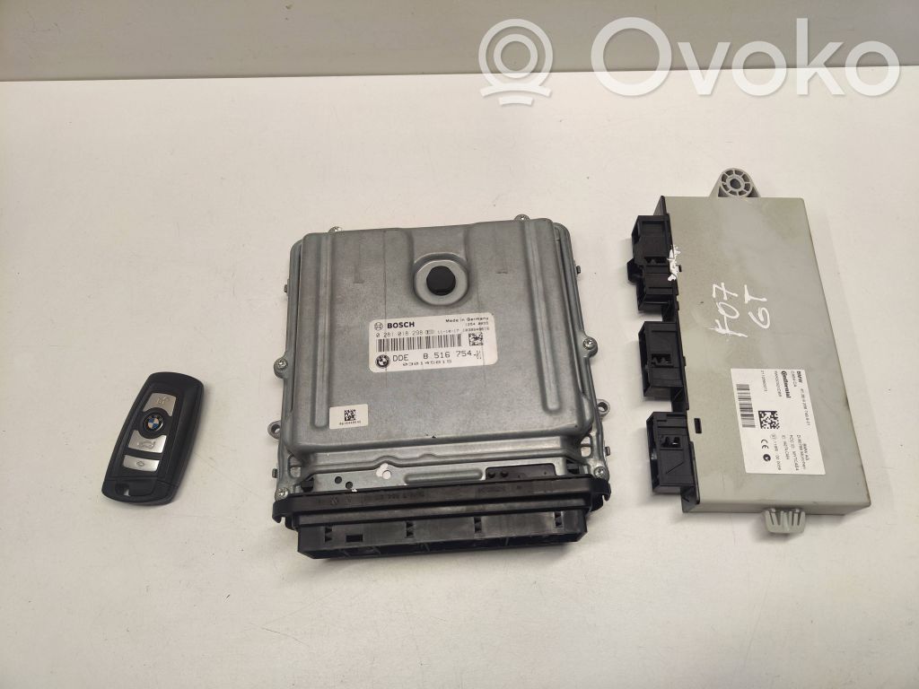 BMW 5 GT F07 Kit cu ECU motor și set închidere uși 