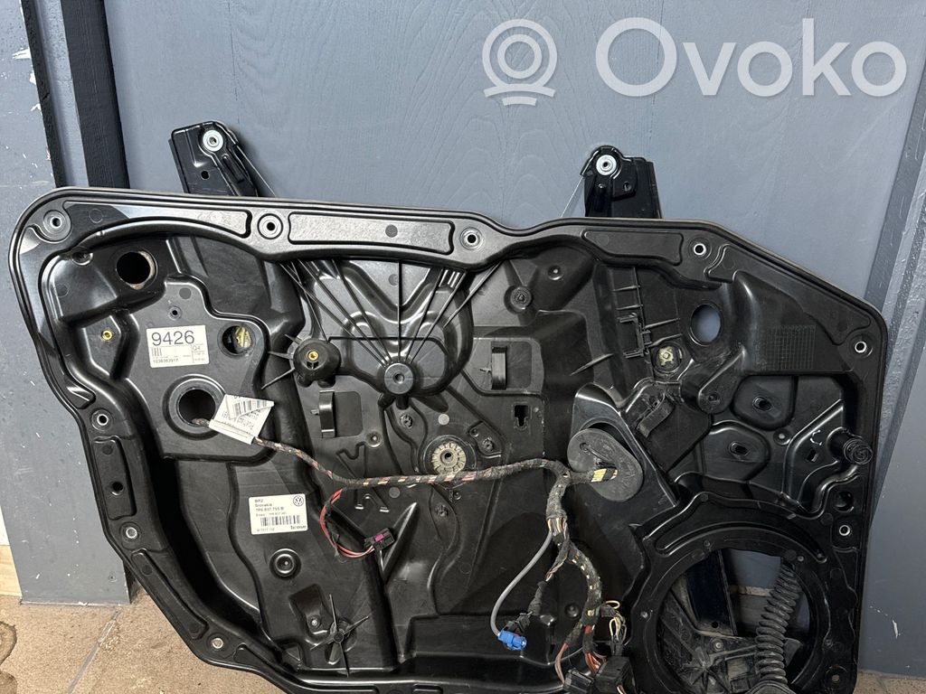 Volkswagen Touareg II Mechanizm podnoszenia szyby przedniej bez silnika 