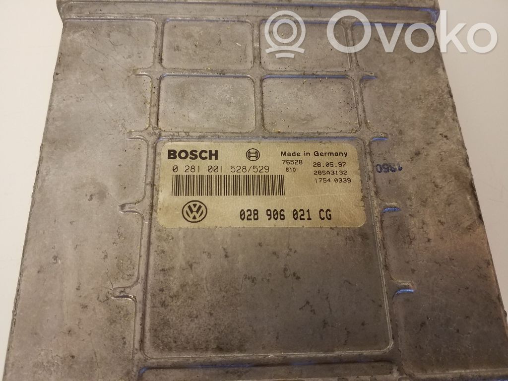 Engine control unit/module   0281001528529,028906021CG