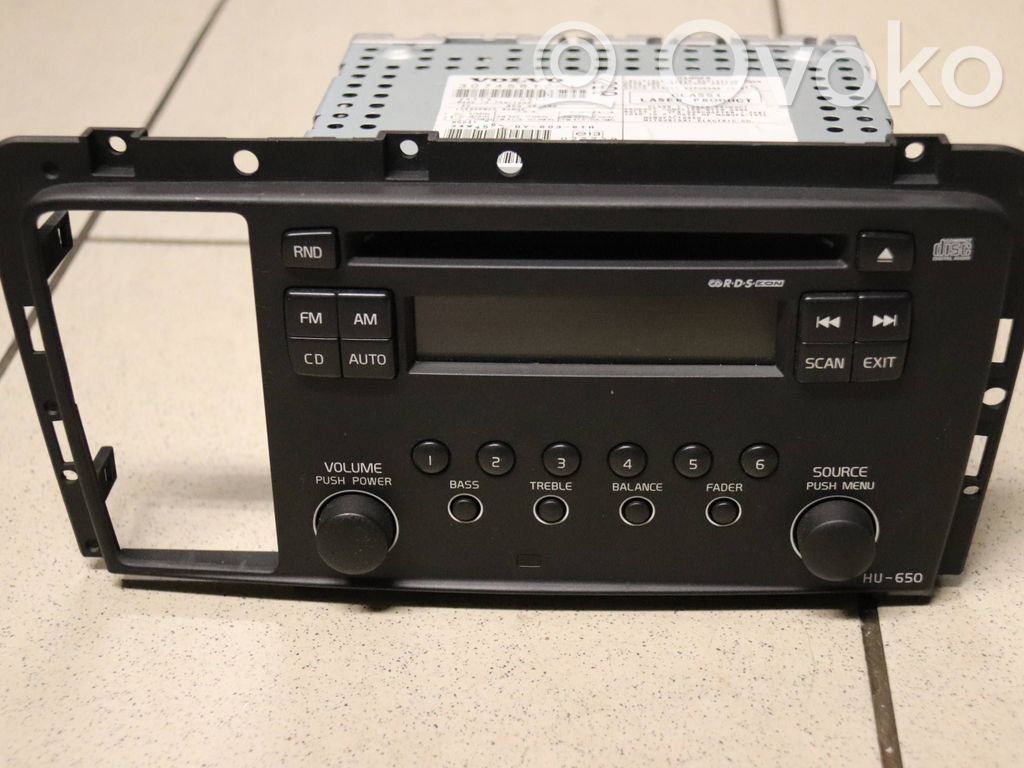 Volvo XC70 Panel / Radioodtwarzacz CD/DVD/GPS 