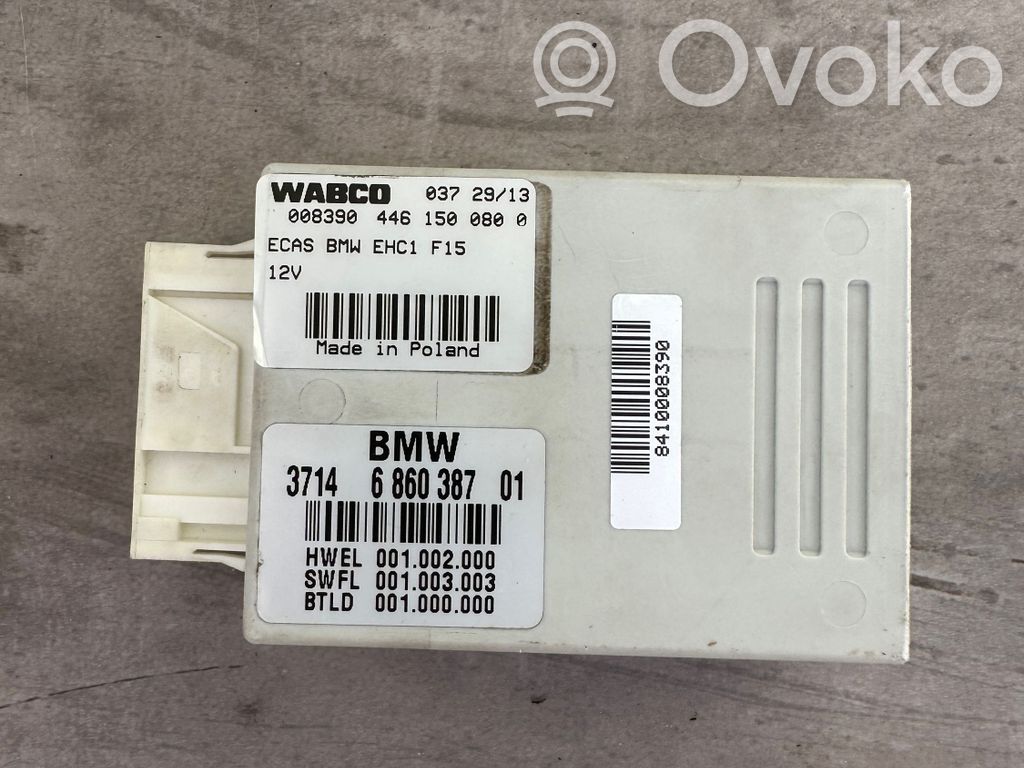 BMW X5 F15 Sterownik / Moduł tylnego zawieszenia pneumatycznego 