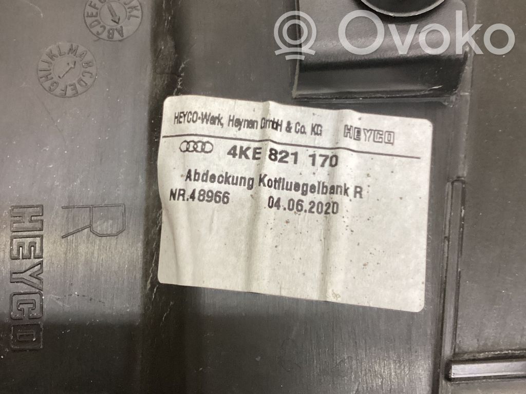 Audi e-tron Rivestimento della modanatura della chiusura del vano motore/cofano 