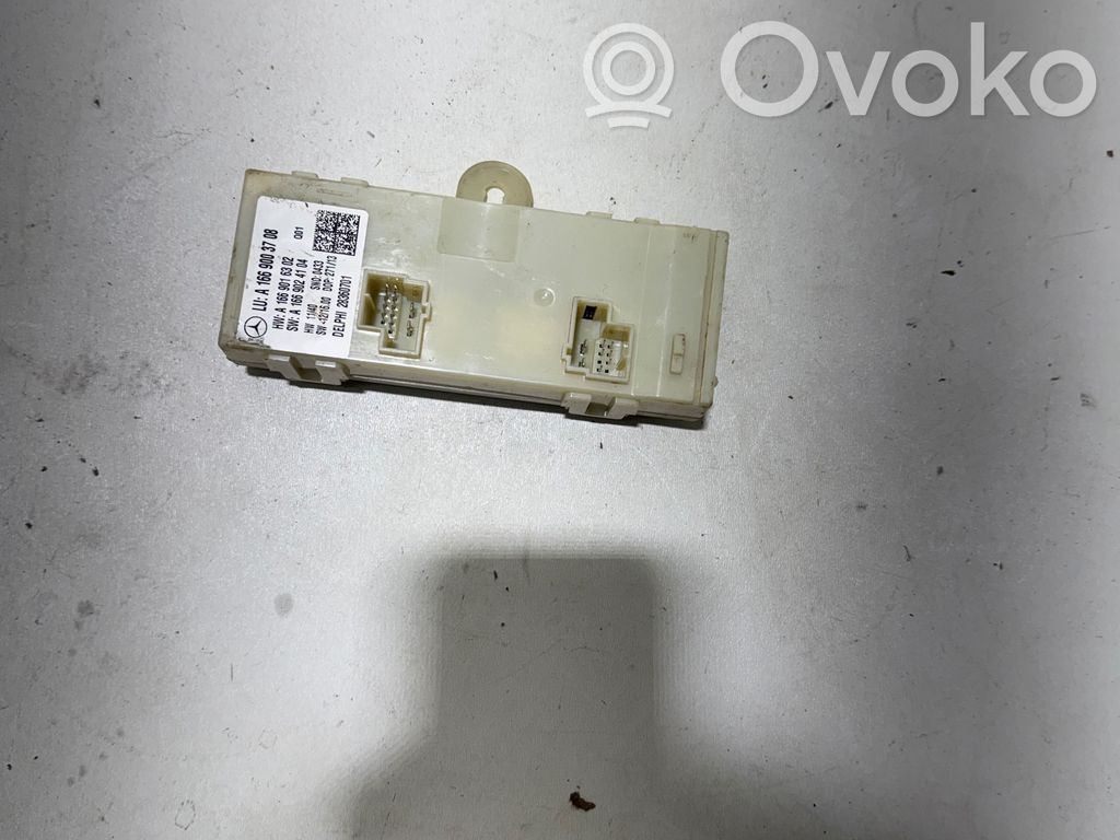 Mercedes-Benz GLE (W166 - C292) Sterownik / Moduł elektrycznej klapy tylnej / bagażnika 