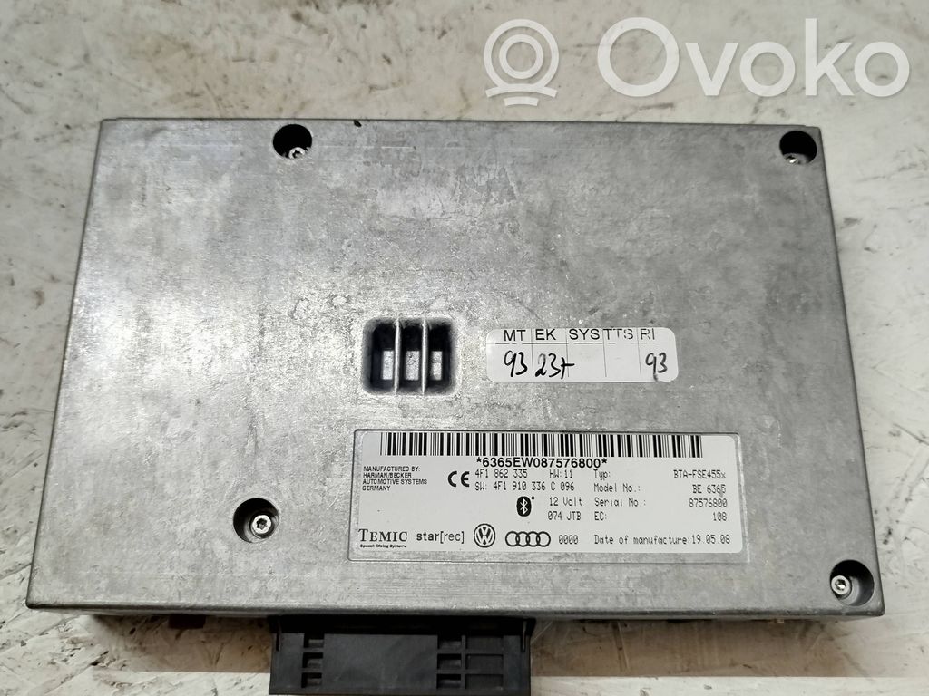 Audi A8 S8 D3 4E Bluetooth modulis 