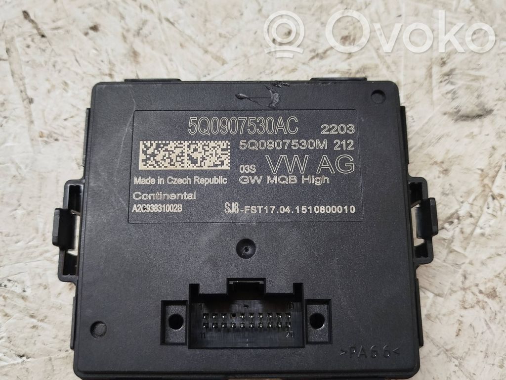Módulo de control Gateway   5Q0907530AC,A2C93831002B,5Q0907530M