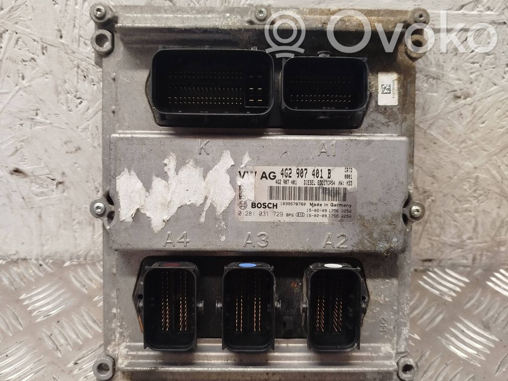 Audi A6 S6 C7 4G Engine control unit/module 