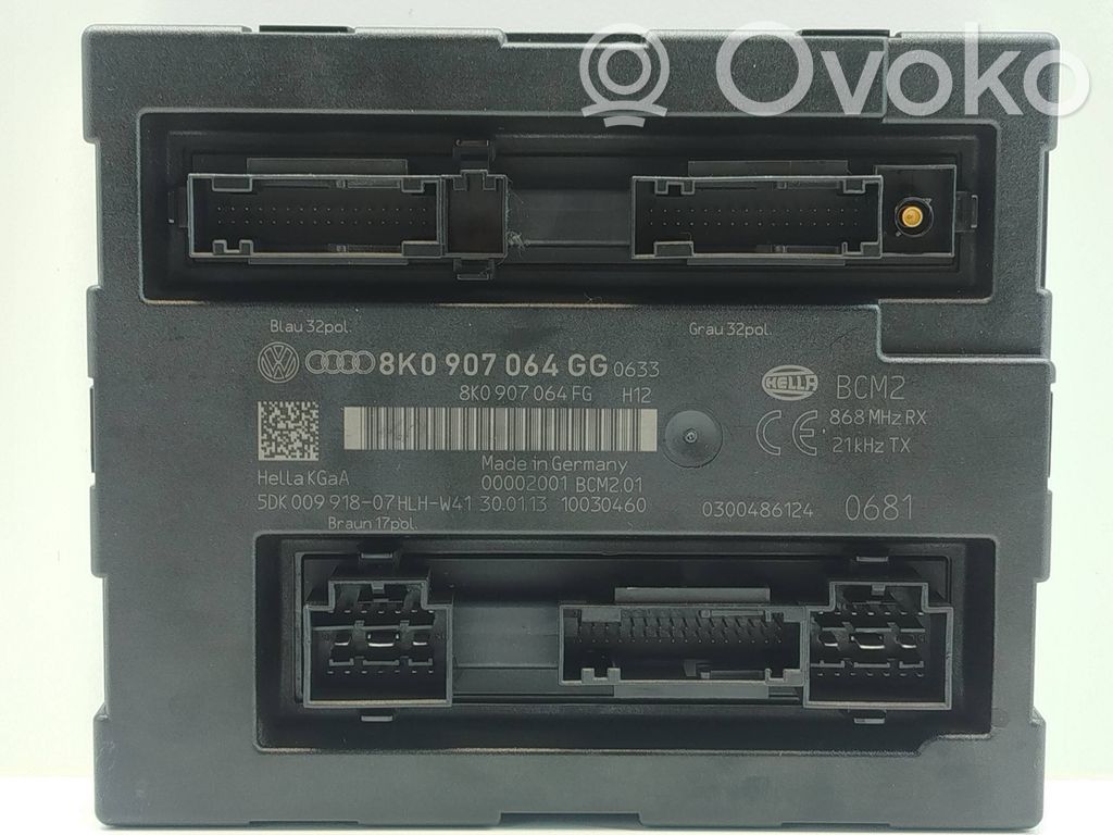 Audi A4 S4 B8 8K Module confort 