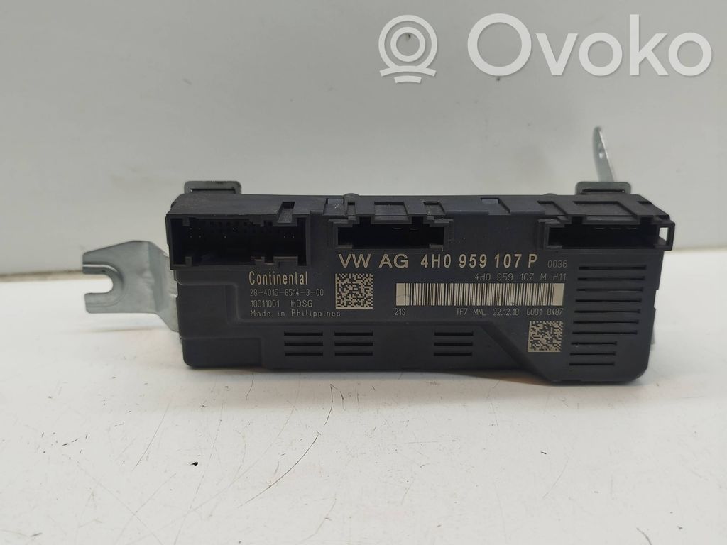 Audi A8 S8 D4 4H Tailgate/trunk control unit/module 