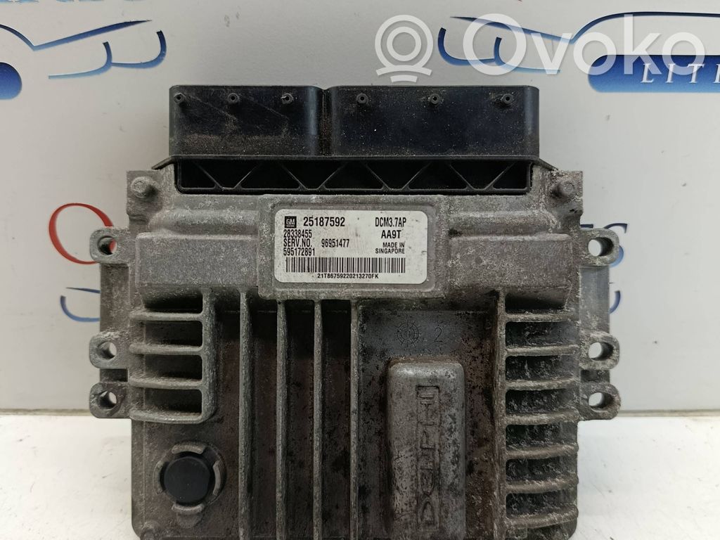 Chevrolet Captiva Engine control unit/module 