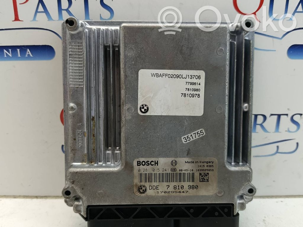 BMW X5 E70 Sterownik / Moduł ECU 