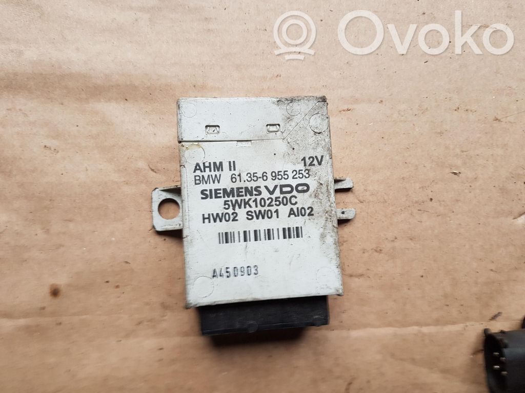 BMW 7 E38 Unidad de control/módulo de la barra de remolque 