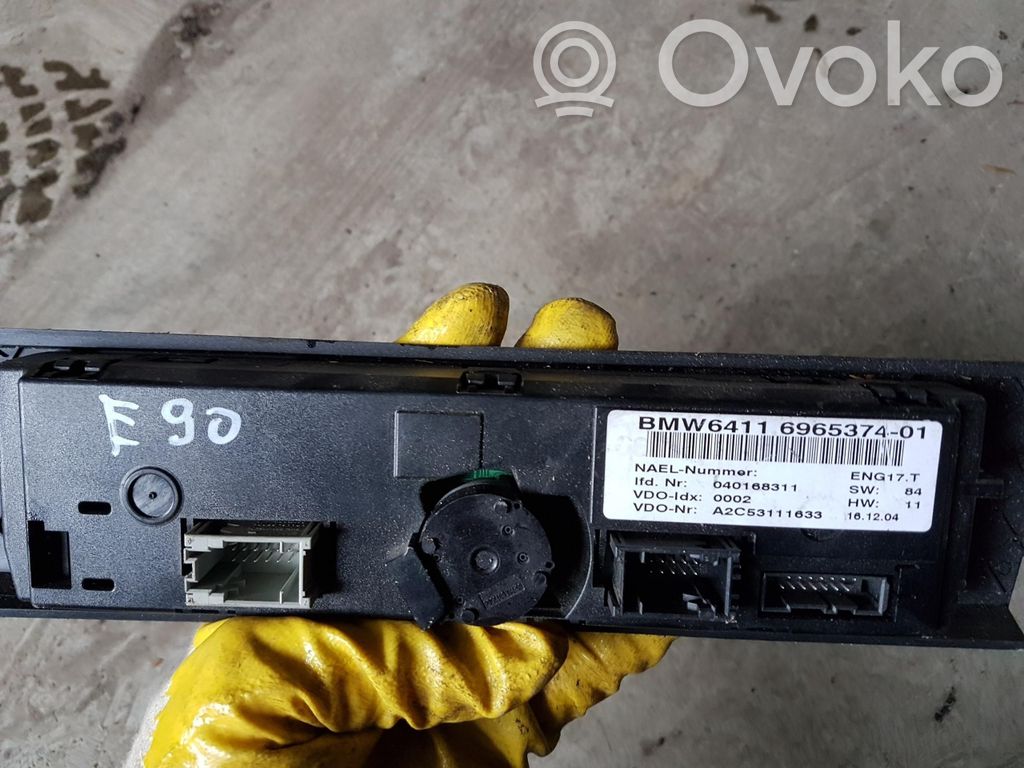 BMW 3 E90 E91 Panel klimatyzacji 