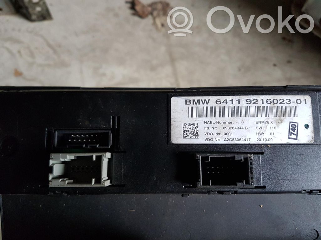 BMW 3 E90 E91 Climate control unit 