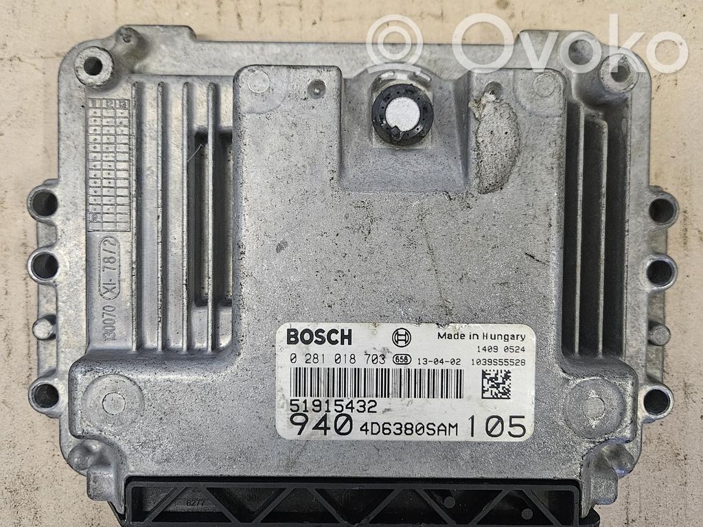 Alfa Romeo Stelvio Engine control unit/module ECU 