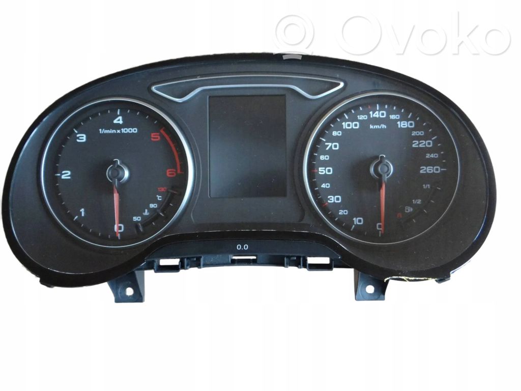 Audi A3 S3 8V Speedometer (instrument cluster) 