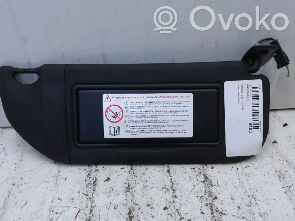 Citroen DS3 Sun visor 
