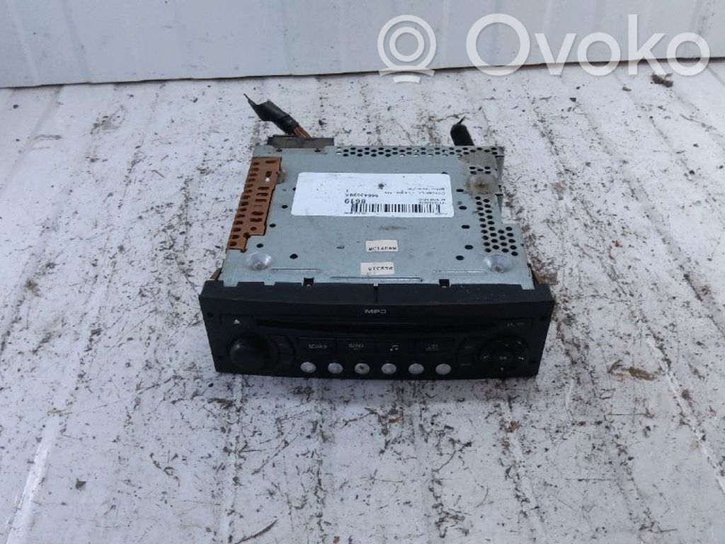Citroen C4 I Panel / Radioodtwarzacz CD/DVD/GPS 