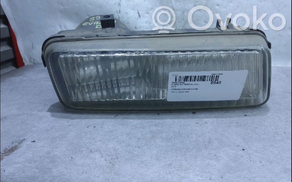 Citroen Evasion Światło przeciwmgłowe przednie 