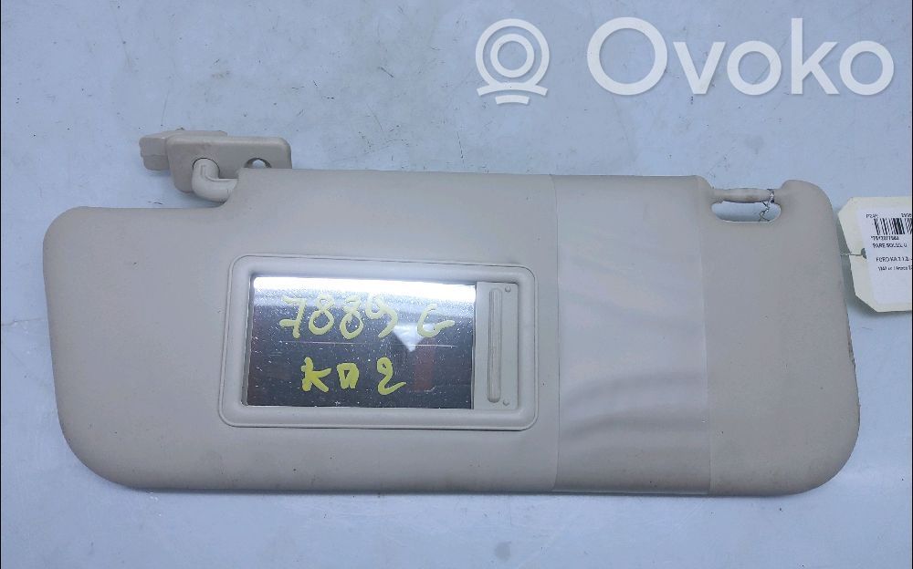 Ford Ka Sun visor 