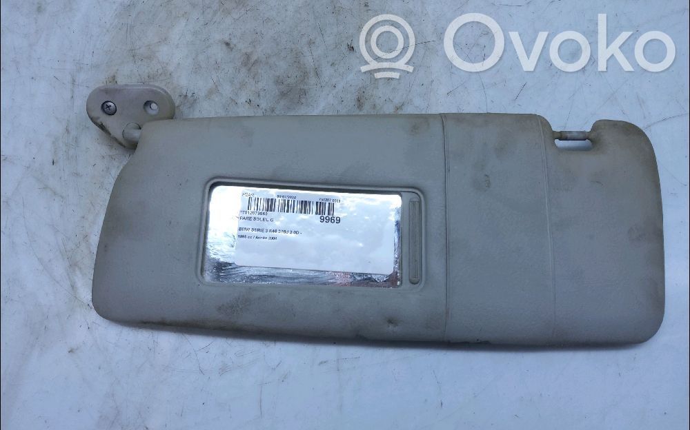 BMW 3 E46 Sun visor 