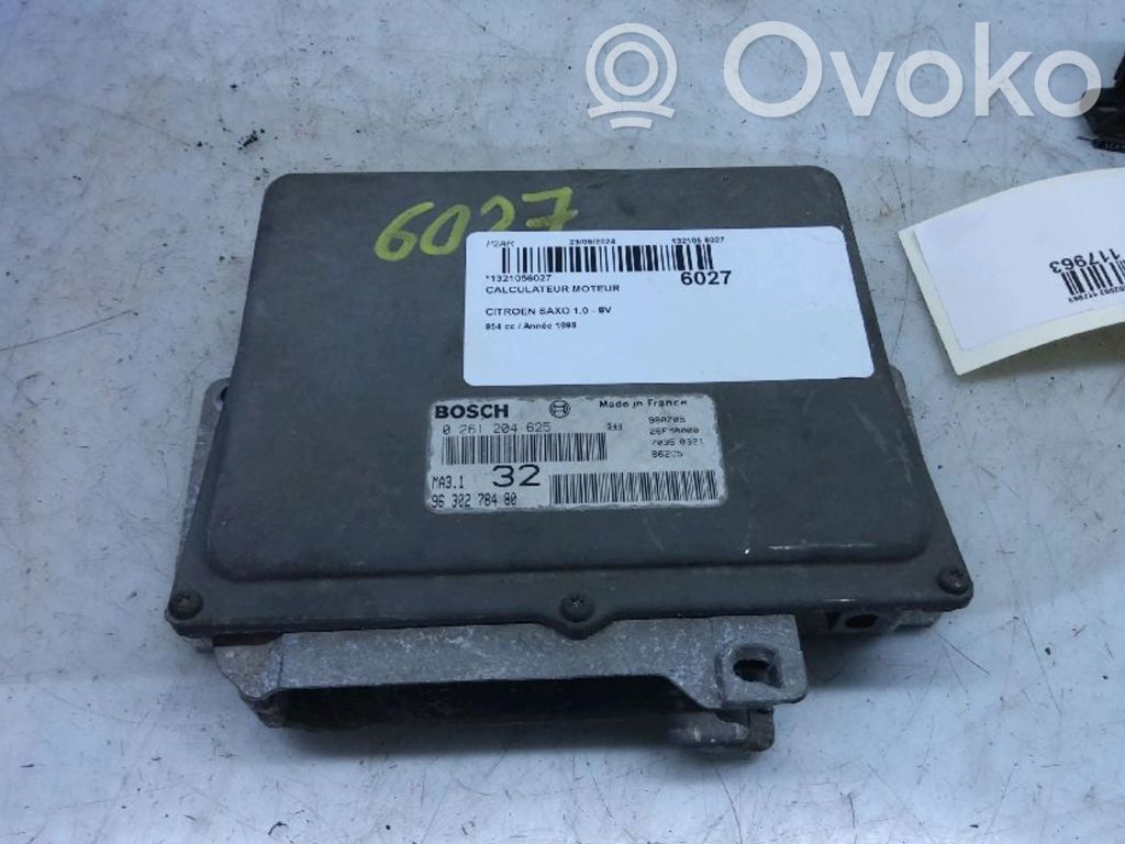 Citroen Saxo Engine control unit/module 