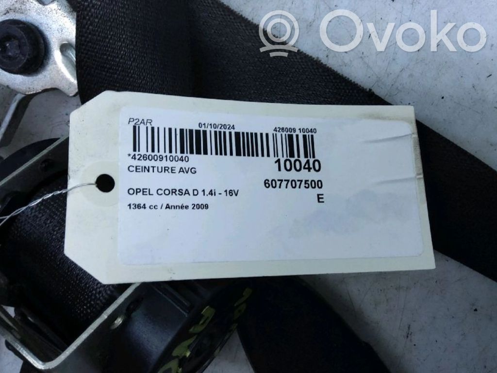 Opel Corsa D Saugos diržas priekinis 