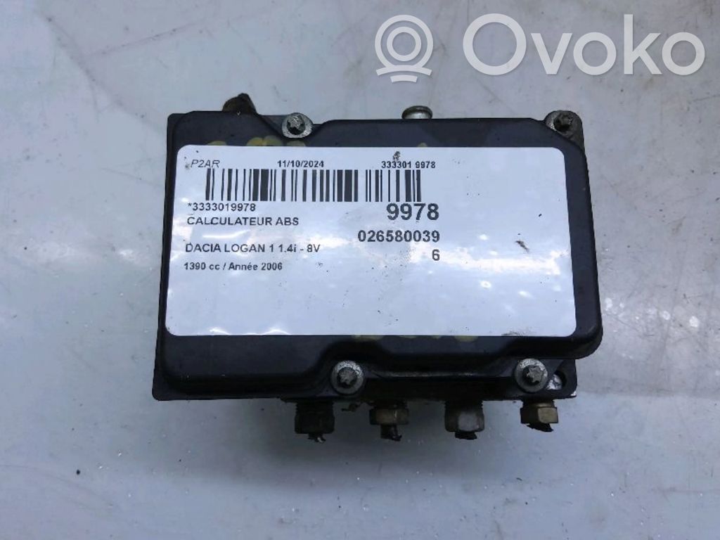 Dacia Logan I ABS control unit/module 