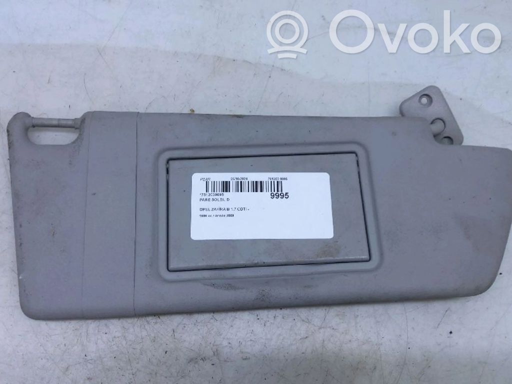 Opel Zafira B Häikäisysuoja 