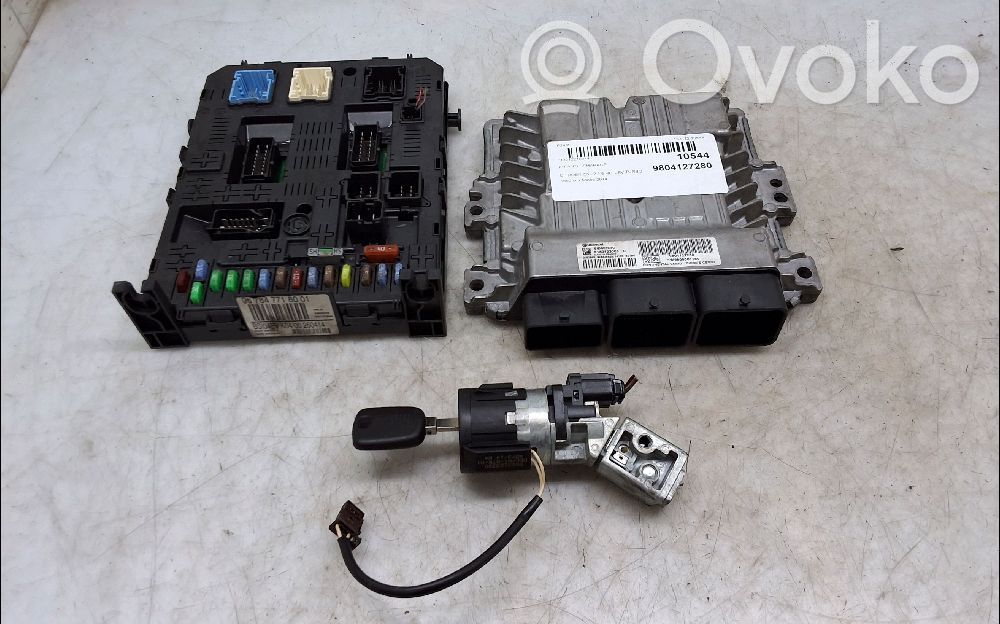 Engine ECU kit and lock set   9804127280,9804127280