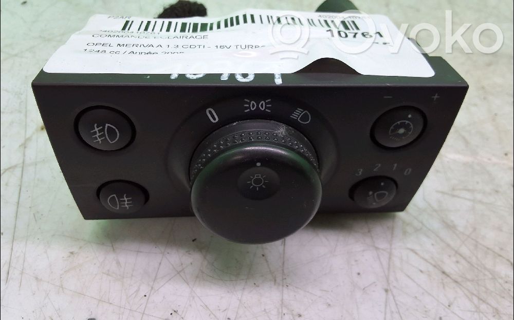 Opel Meriva A Indicator stalk 