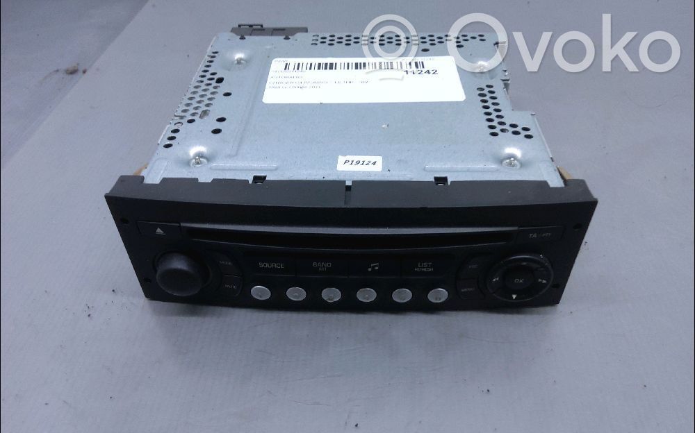 Citroen C4 I Picasso Panel / Radioodtwarzacz CD/DVD/GPS 