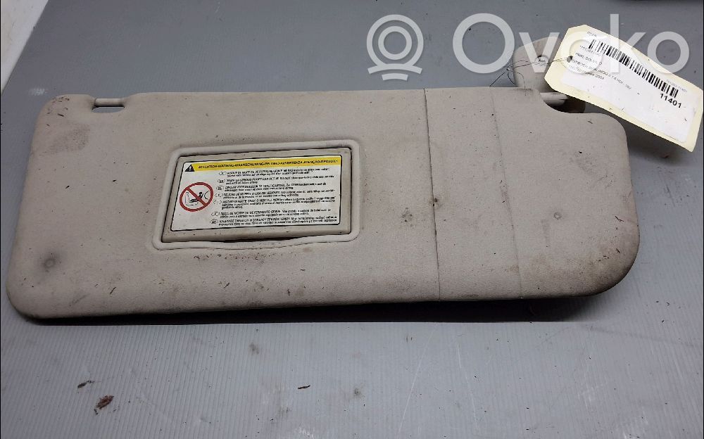 Citroen Berlingo Sun visor 