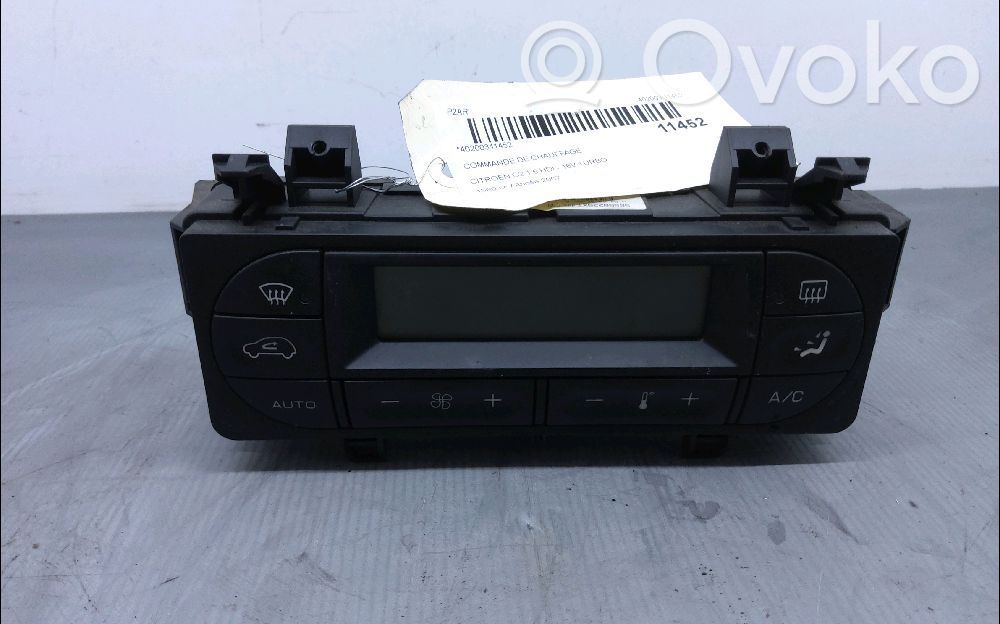 Citroen C2 Air conditioning/heating control unit 