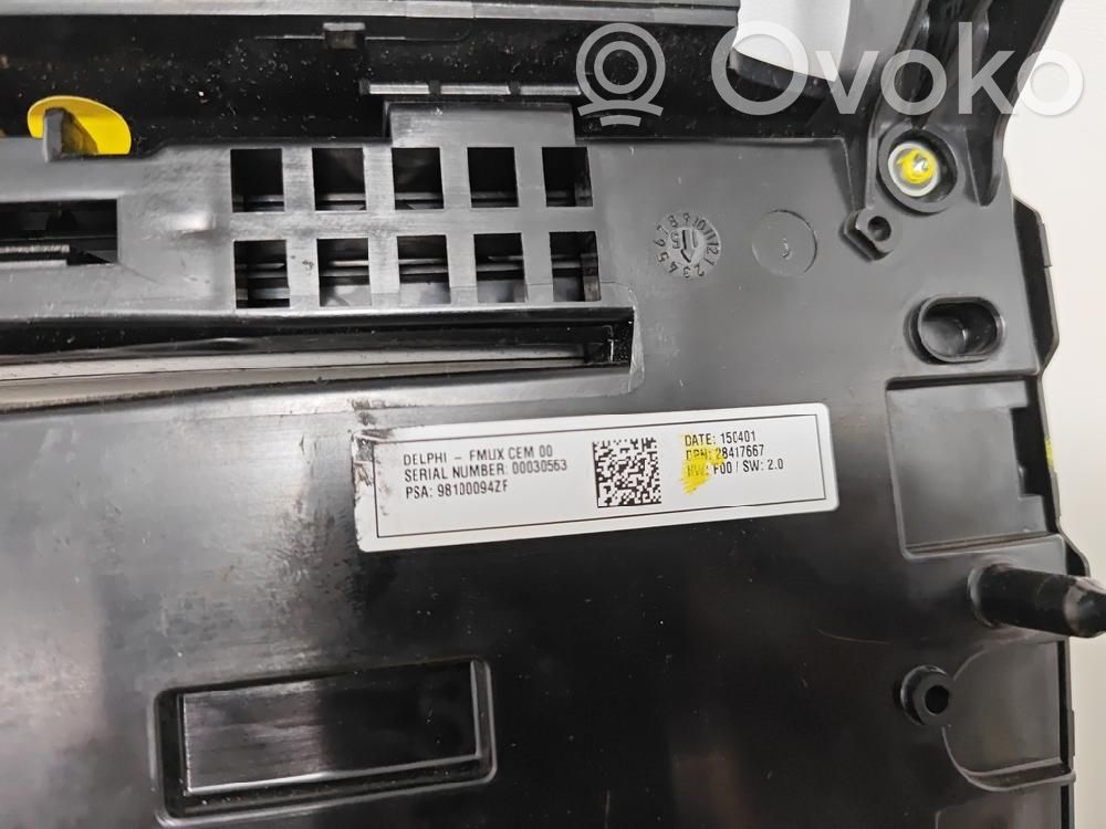 Citroen DS4 Climate control unit 